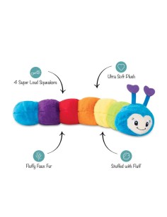 Don't Bug Me Dog Toy - pack of 4 2