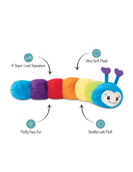 Don't Bug Me Dog Toy - pack of 4