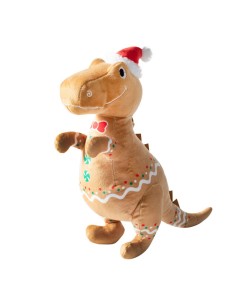 Cookie-Saurus Plush Dog Toy