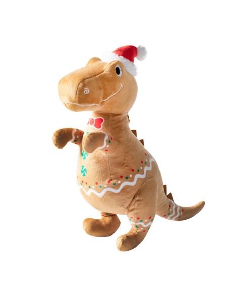 Cookie-Saurus Plush Dog Toy