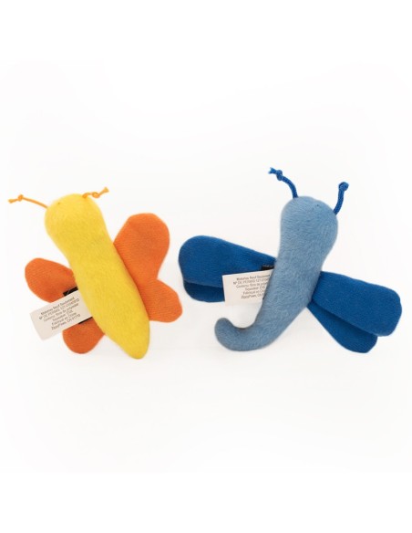 ZippyClaws 2-Pack Butterfly and Dragonfly