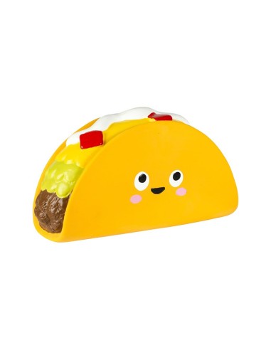 Whatchu Taco 'Bout Latex Dog Toy - pack of 4