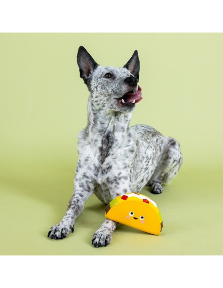 Whatchu Taco 'Bout Latex Dog Toy - pack of 4