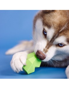 You're Adora-Ball Lime Rubber Dog Toy - pack of 4 2