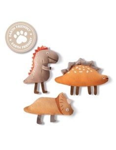WE CAME WE SAUR CNV MNI TOYSET OF 3 2