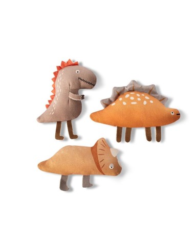 WE CAME WE SAUR CNV MNI TOYSET OF 3