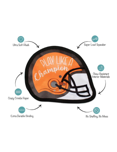 Play Like A Champion Durable Dog Toy - pack of 4