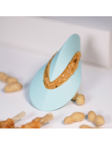 Chewtastic Geometrics Gentle Natural Rubber Soft - Turqouise