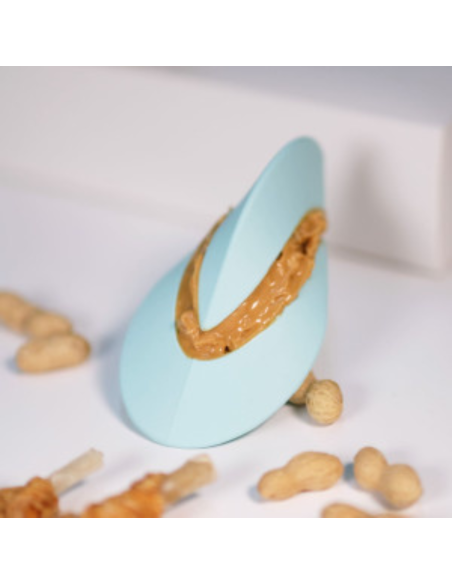Chewtastic Geometrics Gentle Natural Rubber Soft - Turqouise