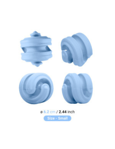 Chewtastic Geometrics Gentle Natural Rubber Soft