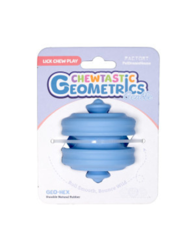 Chewtastic Geometrics Gentle Natural Rubber Soft