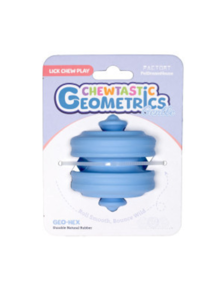 Chewtastic Geometrics Gentle Natural Rubber Soft