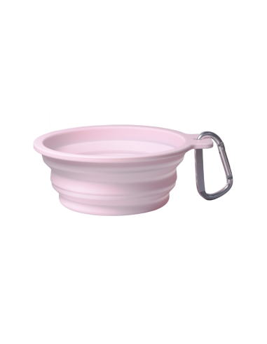 Collapsible Silicone Travel Bowl (with lickpad)
