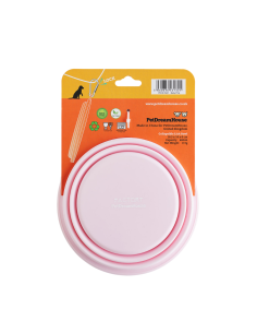 Collapsible Silicone Travel Bowl (with lickpad) 2