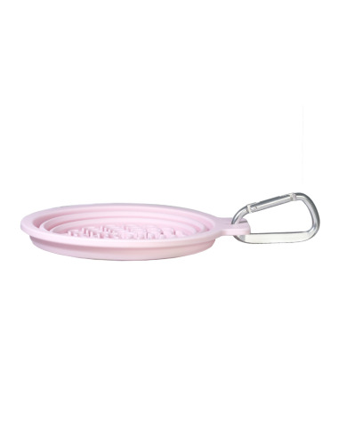 Collapsible Silicone Travel Bowl (with lickpad)