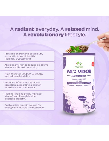 Pawfect supplements Wild Vigor Zen Calm 60 Pcs.