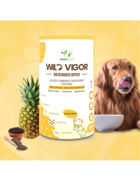 Pawfect supplements Wild Vigor Defender Bites 60 Pcs.