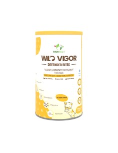 Pawfect supplements Wild Vigor Defender Bites 60 Pcs.