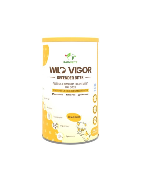 Pawfect supplements Wild Vigor Defender Bites 60 Pcs.