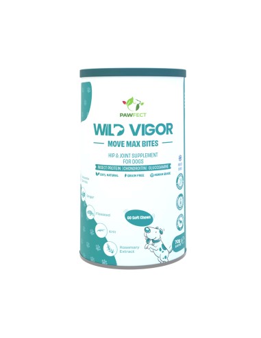 Compléments Pawfect Wild Vigor Move Max 60 Pcs.