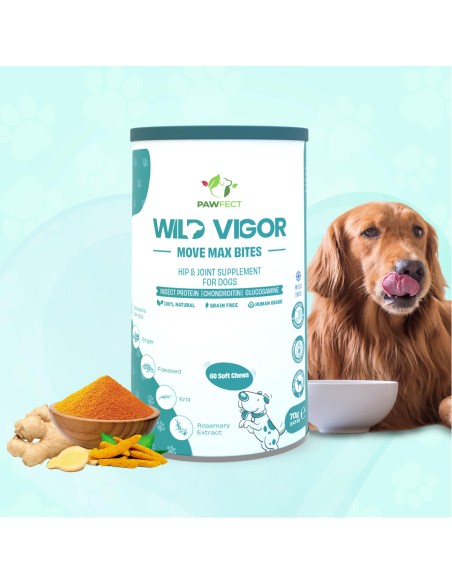Compléments Pawfect Wild Vigor Move Max 60 Pcs.
