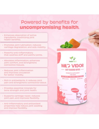 Pawfect supplements Wild Vigor Gut Guard 60 Pcs.