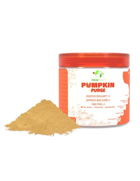 Pawfect supplements Toppers Pumpkin Purge 250 gr.