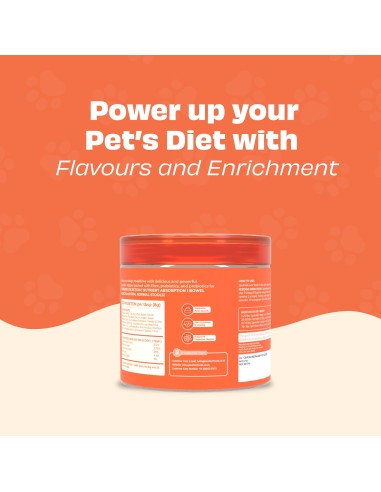 Pawfect supplements Toppers Pumpkin Purge 250 gr.