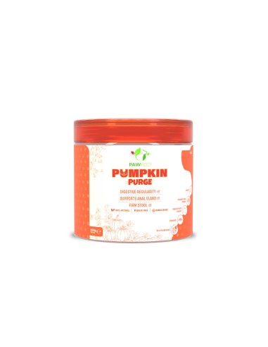 Pawfect supplements Toppers Pumpkin Purge 250 gr.