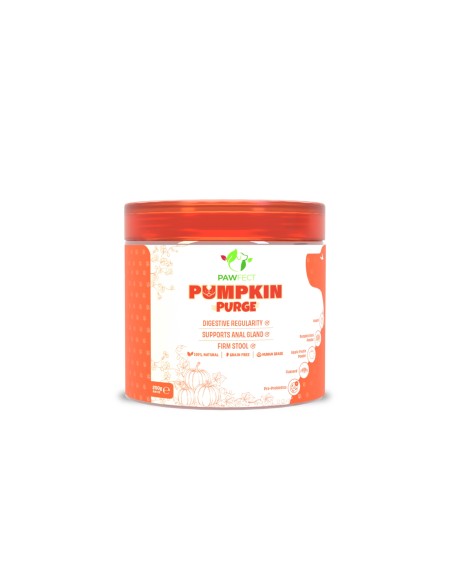 Pawfect supplements Toppers Pumpkin Purge 250 gr.