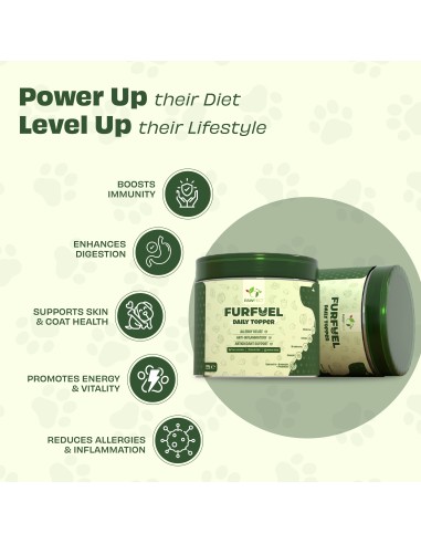Compléments Pawfect Toppers Furfuel Daily 150 gr.