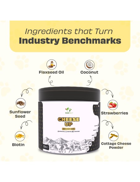 Pawfect supplements Toppers Cheese Up 150 gr.