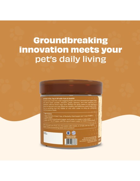 Compléments Pawfect Toppers Nutterly Vital 250 gr.