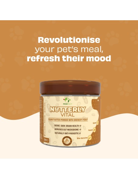 Compléments Pawfect Toppers Nutterly Vital 250 gr.