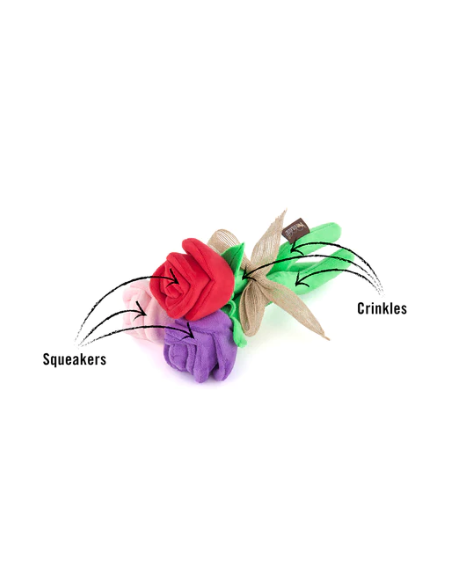 Puppy Love Collection Toys (B2C) - 1 Set (i.e. 3 pcs) with Gift Box  - Rover´s Roses