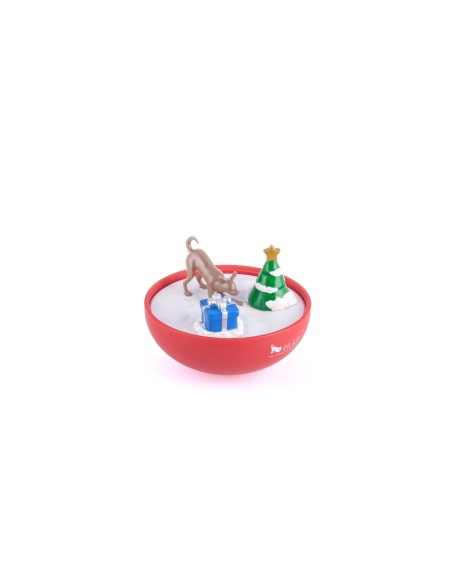 PLAY Wobble Ball Enrichment Treat Toy - Red : Color - Red