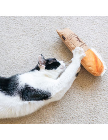 PLAY Feline Frenzy - Catnip Kicker - Shrimp Purrito  - Feline Frenzy - Tuna Baguette