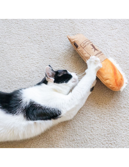 PLAY Feline Frenzy - Catnip Kicker - Shrimp Purrito  - Feline Frenzy - Tuna Baguette