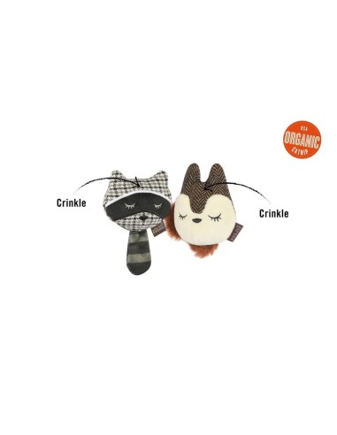 Feline Frenzy Woodland Collection : P.L.A.Y. - Racoon & Squirrel