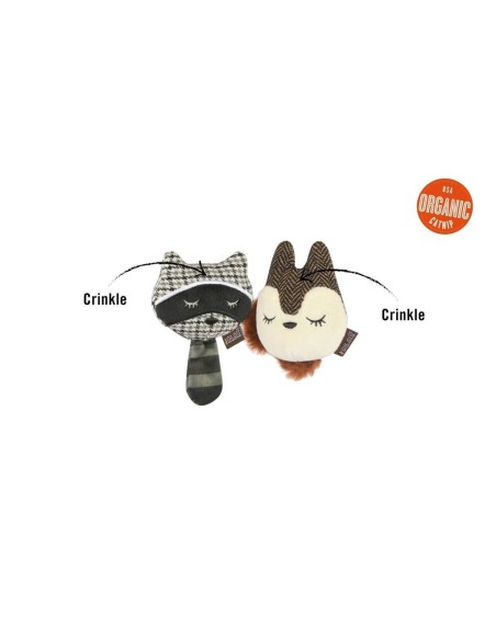 Feline Frenzy Woodland Collection : P.L.A.Y. - Racoon & Squirrel
