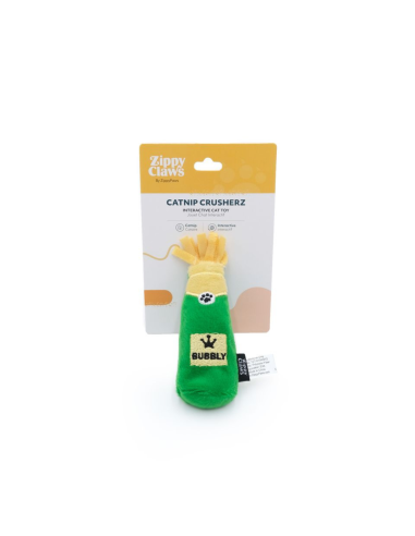 ZippyClaws Catnip Crusherz Bubbly : ZippyClaws  - Champagne