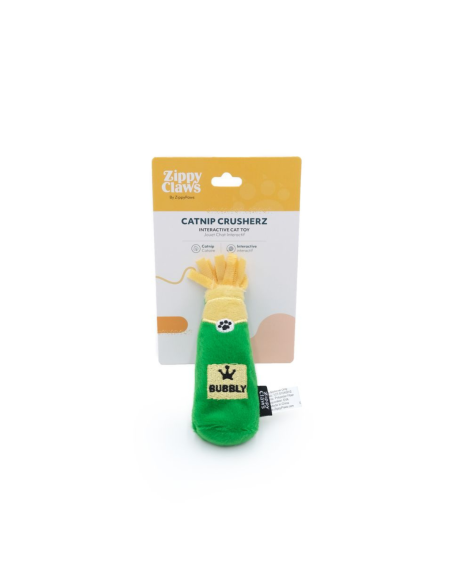 ZippyClaws Catnip Crusherz Bubbly : ZippyClaws  - Champagne