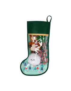 Happy Pawlidays Dog Toy Stocking