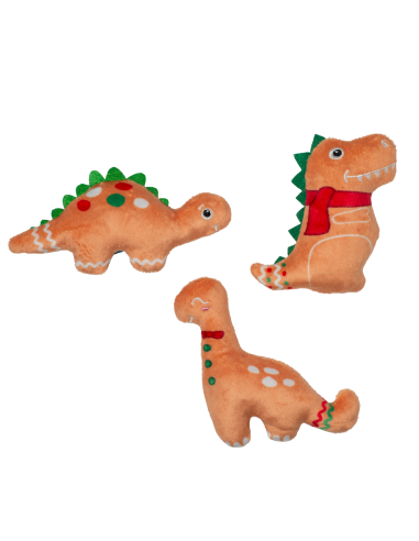Baking Spirits Bright 3Pcs Small Dog Toy Set