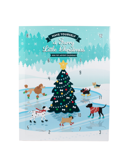 Fringe Furry Little Christmas Calendrier de l'Avent pour Chiens