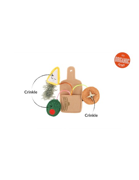 PLAY International Classic Feline Frenzy - Charcuterie Board