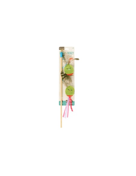 PLAY International Classic Feline Frenzy - Wand Toy - Olives