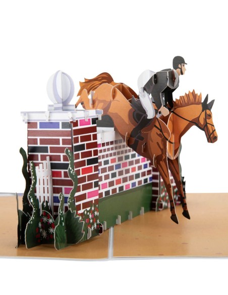 Golden Retriever : Pop-Up Cards - Show Jumping