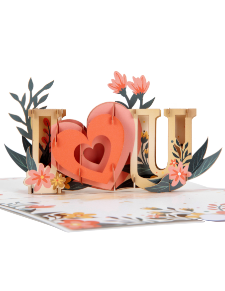 Celebrate Love : Pop-Up Cards - I Love you