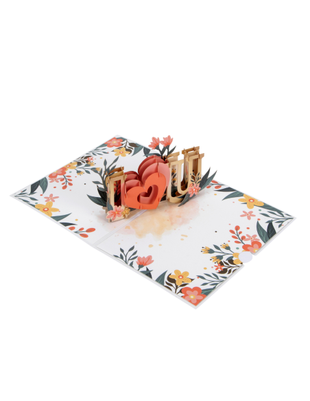 Celebrate Love : Pop-Up Cards - I Love you